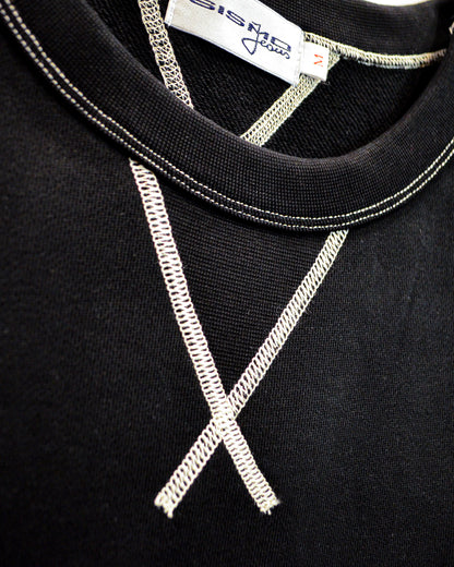 Sismo Lot 2002 Crewneck - Black