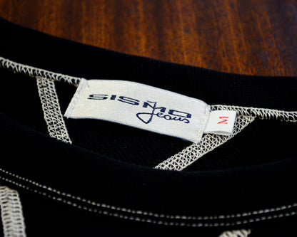 Sismo Lot 2002 Crewneck - Black