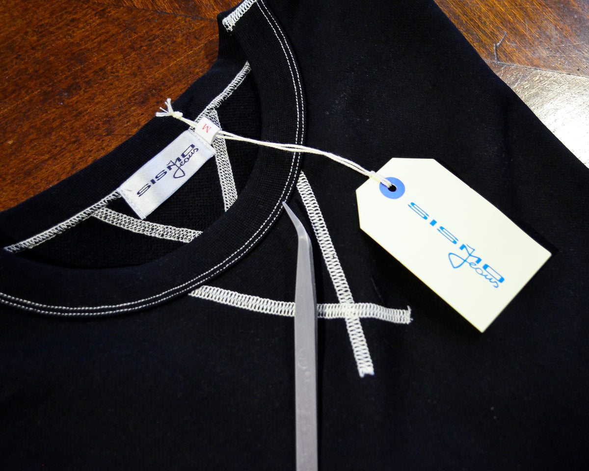 Sismo Lot 2002 Crewneck - Black