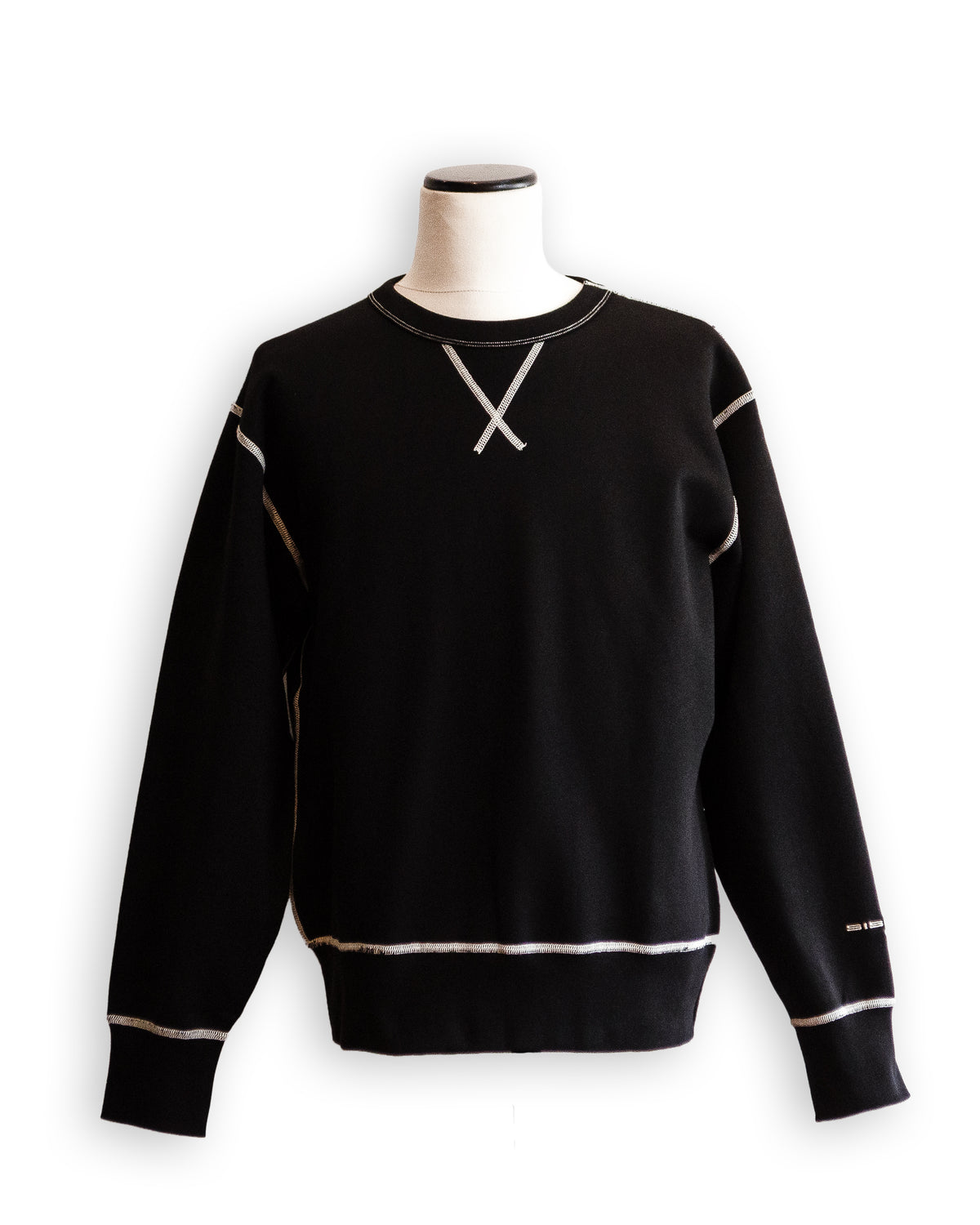 Sismo Lot 2002 Crewneck - Black