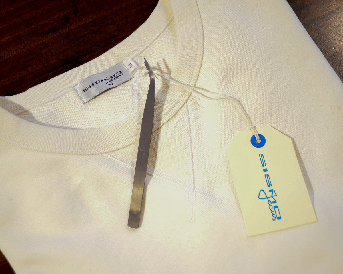 Sismo Lot 2002 Crewneck - Natural
