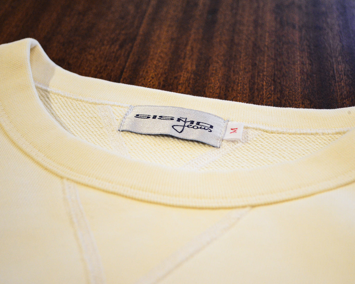 Sismo Lot 2002 Crewneck - Natural