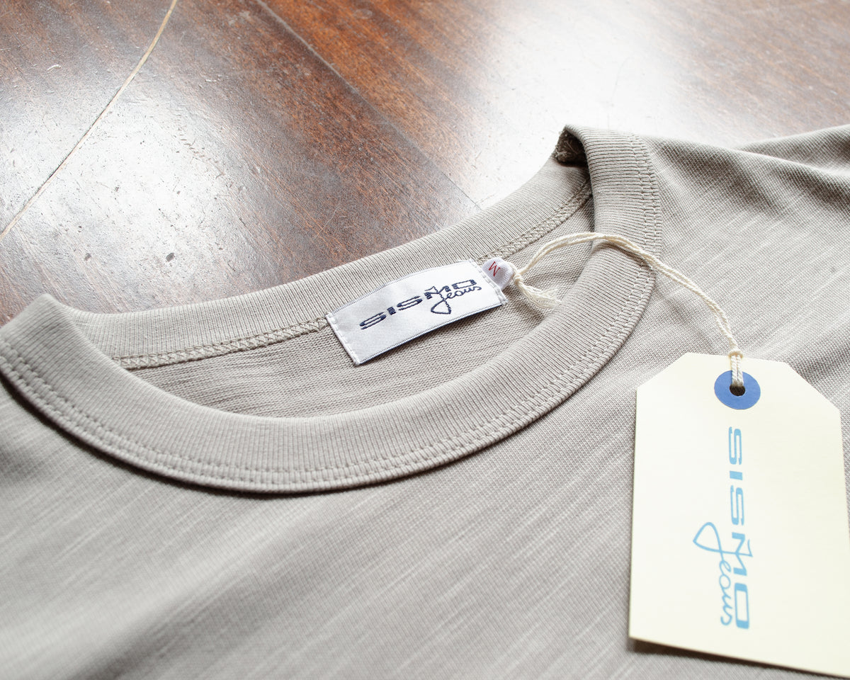 Sismo Lot 2002 "Logo" T-Shirt - Heather Grey