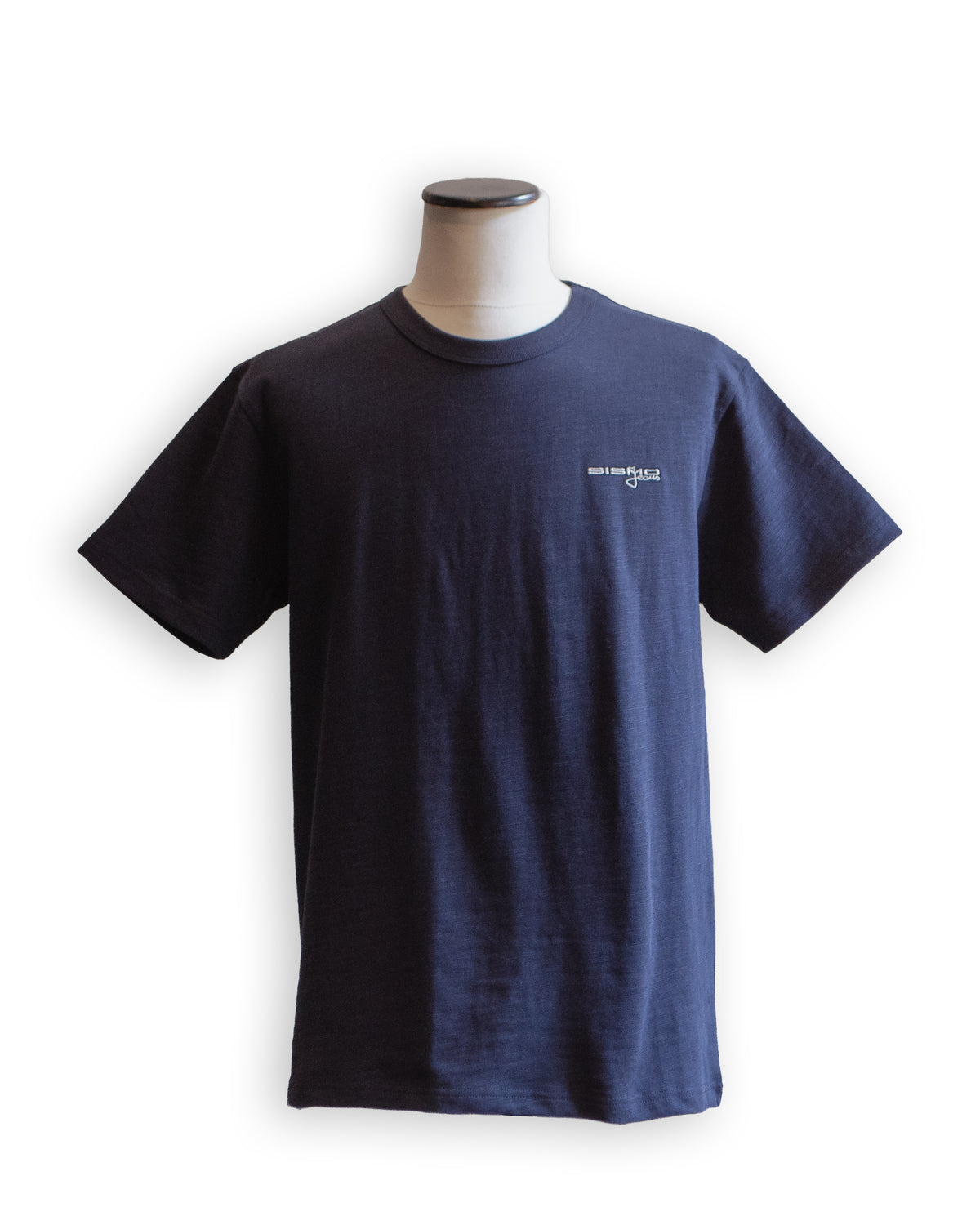 Sismo Lot 2002 "Logo" T-Shirt - Navy