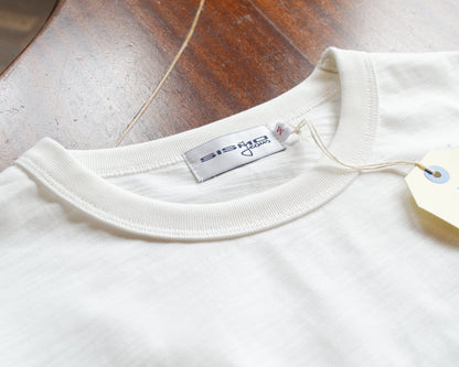 Sismo Lot 2002 "Logo" T-Shirt - White