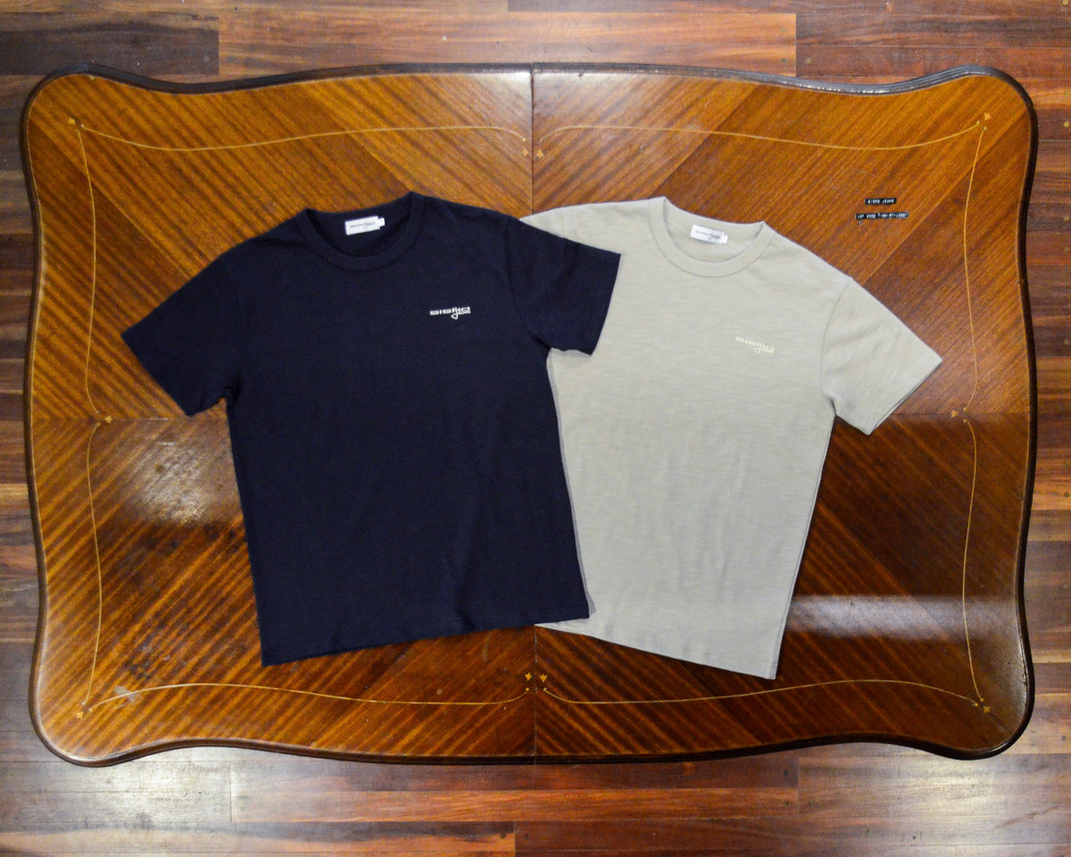 Sismo Lot 2002 "Logo" T-Shirt - Navy