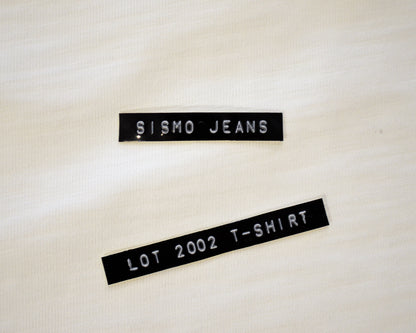 Sismo Lot 2002 T-Shirt - White