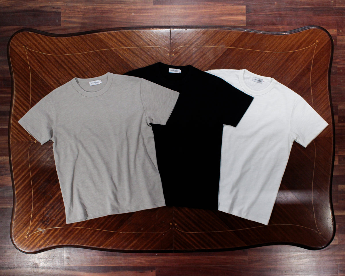 Sismo Lot 2002 "Logo" T-Shirt - Heather Grey